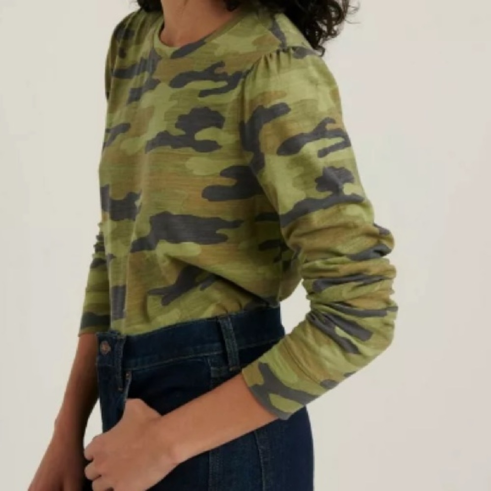 LUCKY BRAND CAMO COTTON TEE NEW - Picture 3 of 11